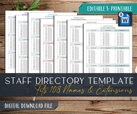 Directory of Offices.